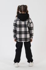 Рубашка для девочки Квадро-1 Виотекс ЧЁРНЫЙ