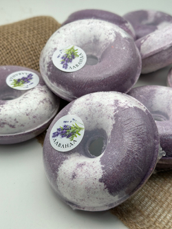 Бомба-пончик (XXL) «Лаванда)