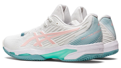 Женские Кроссовки теннисные Asics Solution Speed FF 2 Clay - white/frosted rose