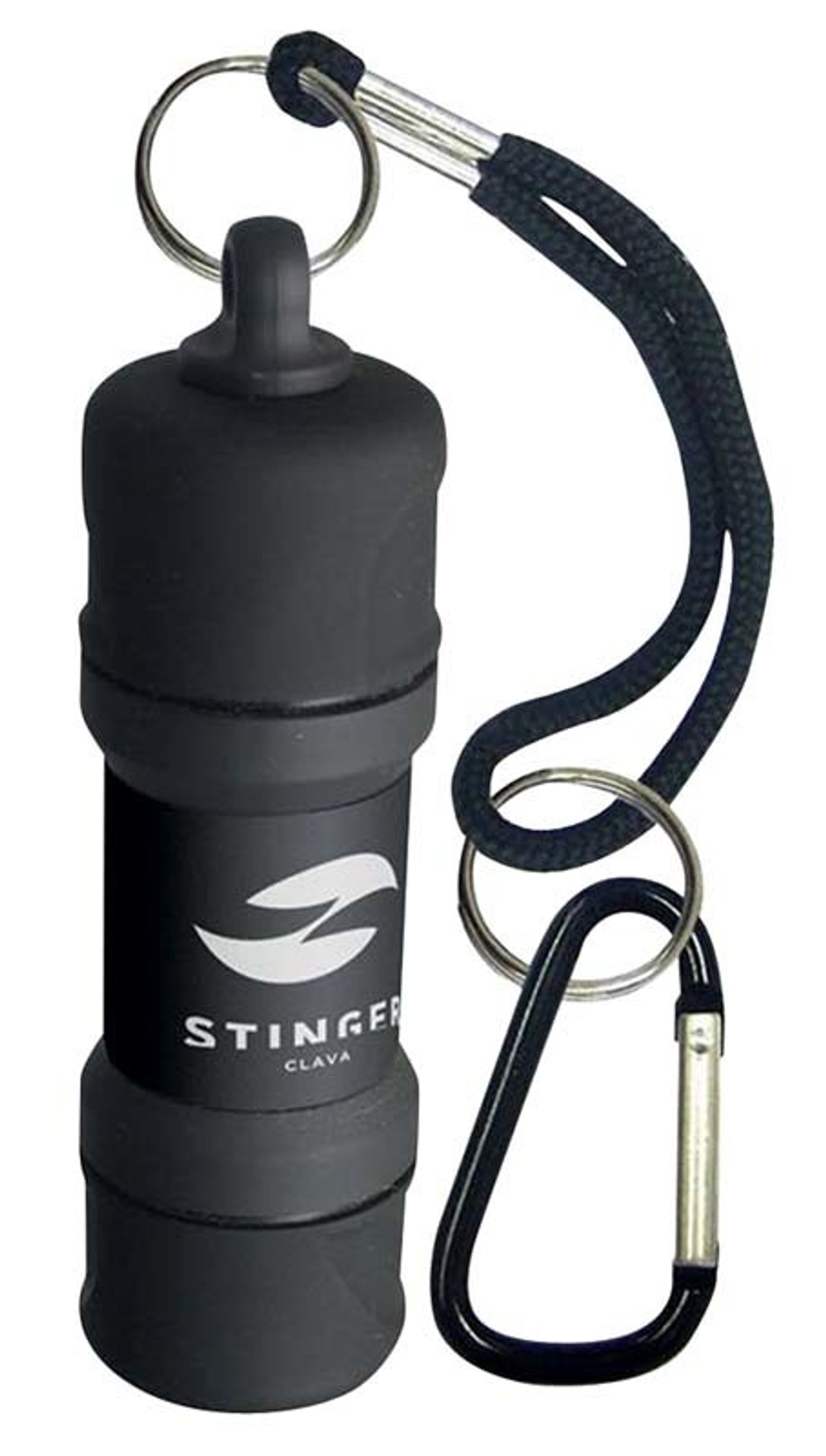 Зажигалка для путешественников металлическая STINGER газовая CLAVA черная STL-382-CBL