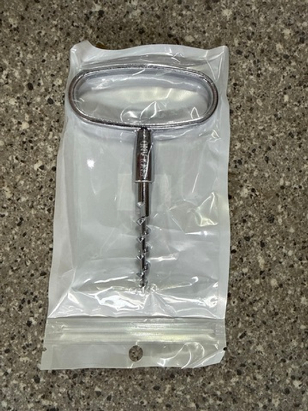 Штопор металлический классический, винтовой 12*7,5 см ST-561