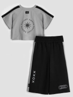 Костюм для девочки в садик, футболка и штаны