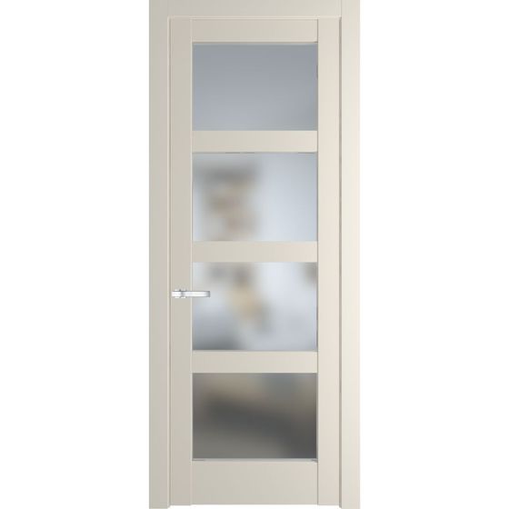 Межкомнатная дверь эмаль Profil Doors 4.4.2PD кремовая магнолия остеклённая