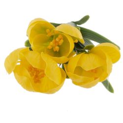 GAEM Цветы искусственные "Букет Крокусов", L12 W8 H30 см