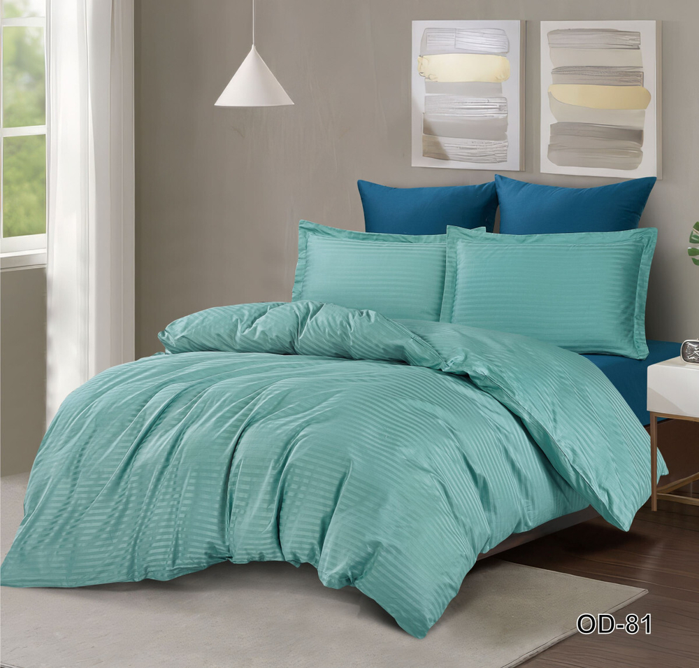 Постельное белье Valtery OD-081 страйп-сатин