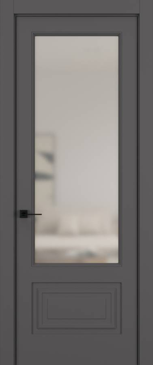 Дверь 021V ELEGANT Матовый Антрацит