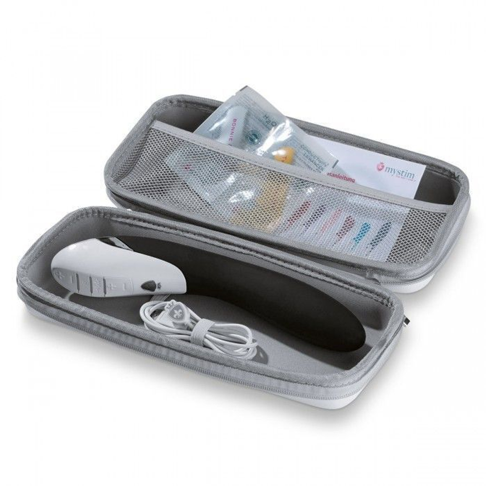 Вибратор с электростимуляцией Tickling Truman Black Edition - 27 см. (Цвет: черный)