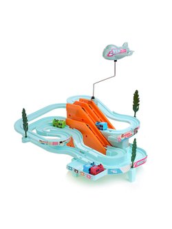 Игровой набор Автотрек Железнодорожный с самолетом (A333-23)