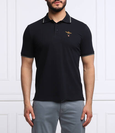 поло Aeronautica Militare - темно-синий(PO1308P82)