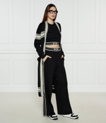 Трикотажные штаны Elisabetta Franchi - черный(KP65S51E2)