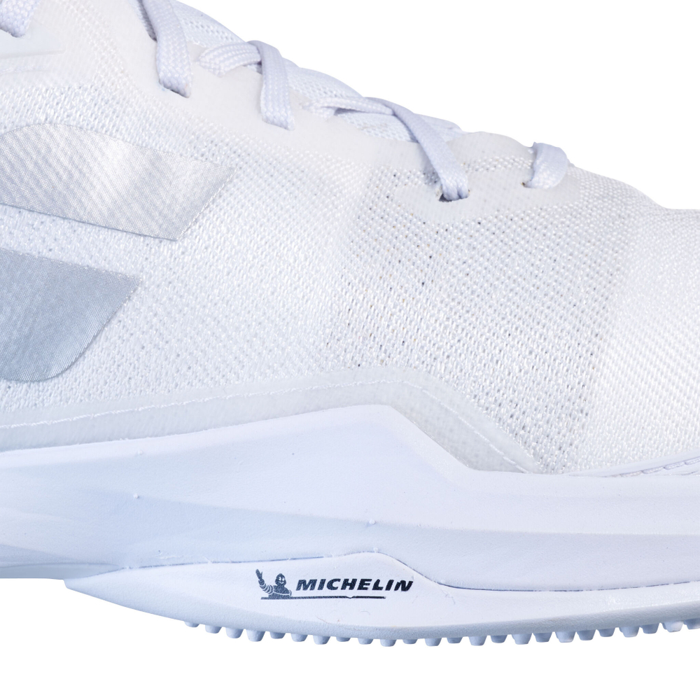 Женские теннисные кроссовки Babolat Jet Mach 3 Grass Court Shoe Women - White, Silver