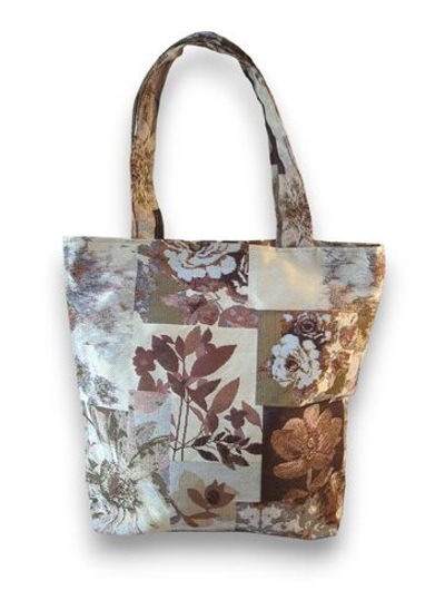 Гобеленовая сумка Цветочная коллекция (39х39х12)