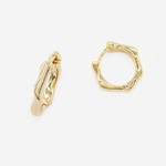 Швензы "Grazia", 17,5*19,5мм, позолота