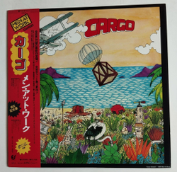 Винтажная виниловая пластинка LP Men At Work Cargo (Japan 1983) (Obi)