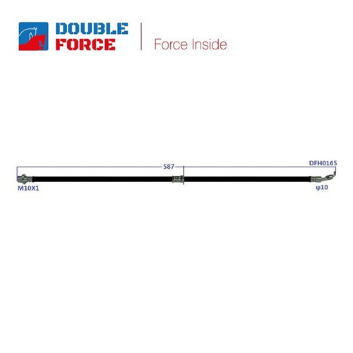 Шланг тормозной Double Force DFH0165