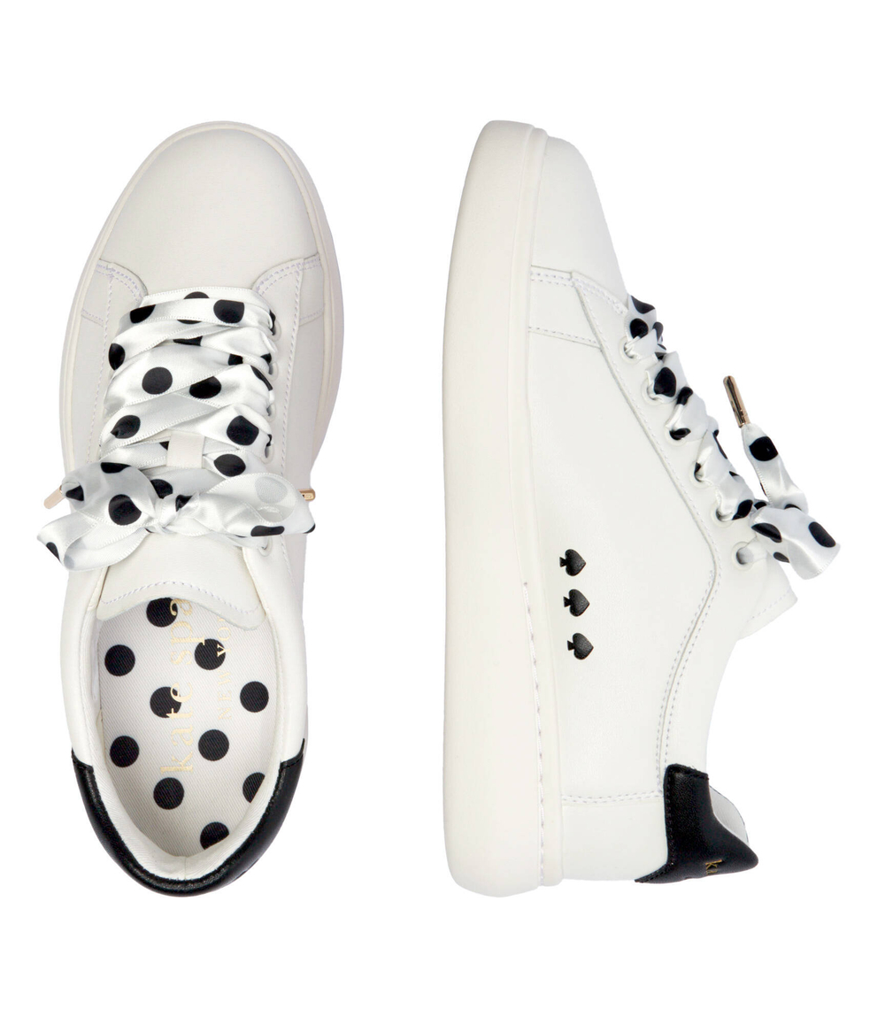 Кожаные кроссовки lift Kate Spade - белый(K0023)