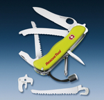 Нож Victorinox RescueTool One Hand, желтый, 0.8623.MWN