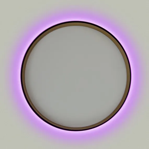 CL750321R ETALON Черный+Золото с пультом и RGB