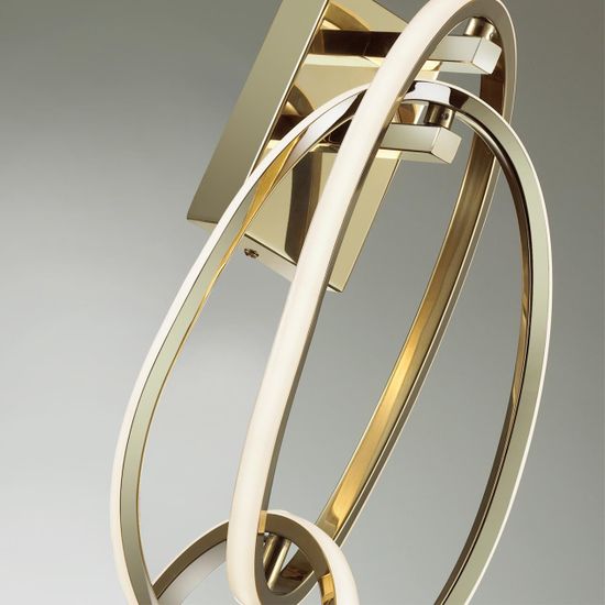 4875/33WL L-VISION ODL_EX22 95 золотой/акрил Настенный светильник LED 33W 4000K SPACE