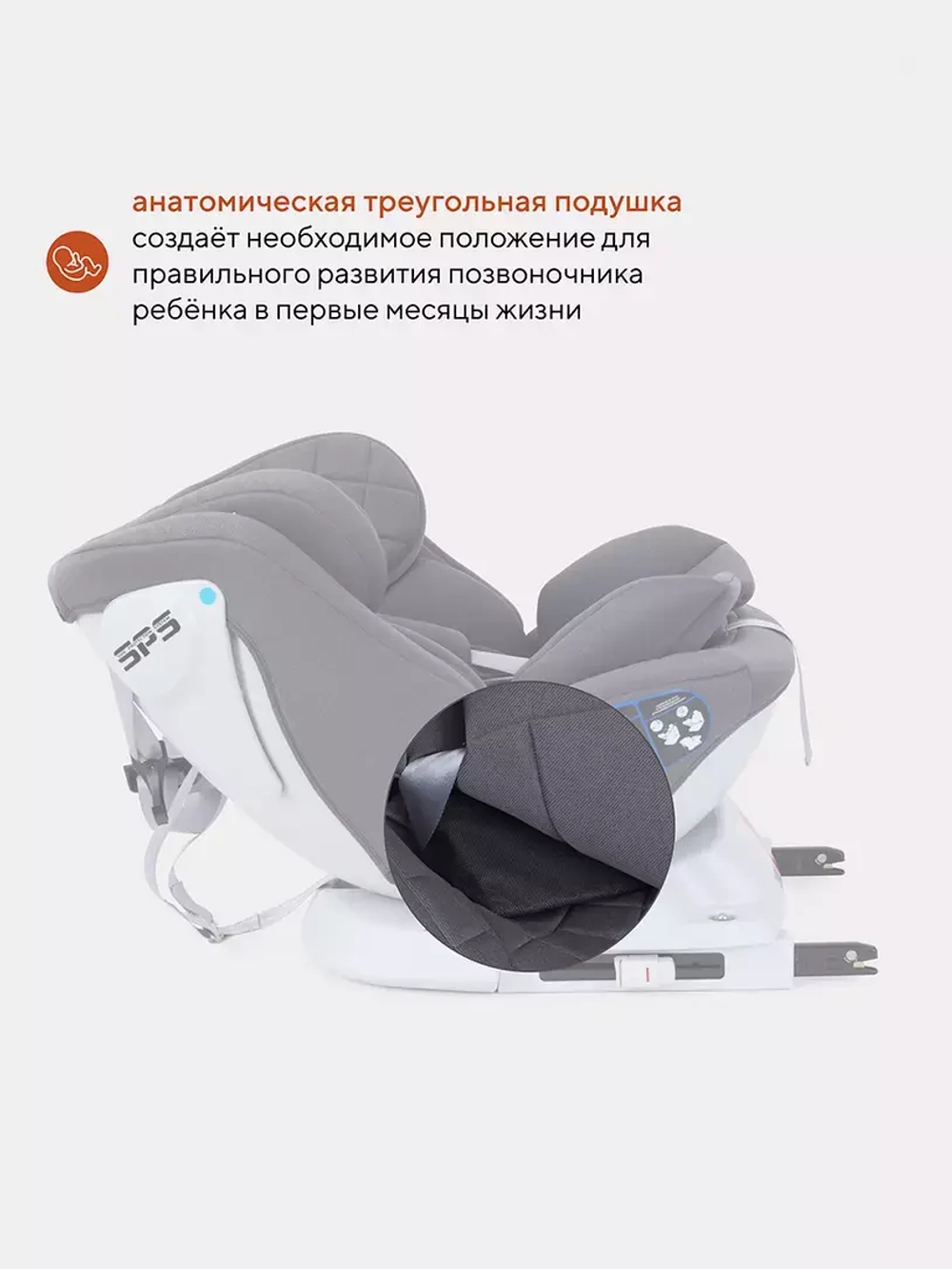 Автокресло Rant Nitro new isofix группа 0/1/2/3 (0-36 кг)