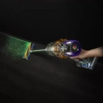 Пылесос Dyson V15 Detect Extra SV47, синий/никель (Blue/Nickel)