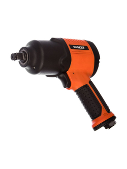 Ударный пневмогайковерт (720 Нм; 1/2; кейс) Gigant PW 720 + набор головок