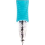 Ручка шариковая автоматическая Pilot Super Grip, синяя, 0.7мм, голубой корпус, грип