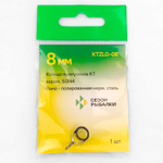 Кольцо пропускное Fish Season KT (по Fuji), керамика SiC, рама полированная, нерж. сталь