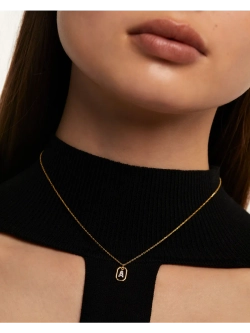 Колье серебряное женское Мини-Буква A CO01-512-U