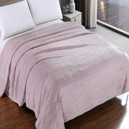 Плед "АВТ. ЛА ФОРЕСТА-009", микрофибра, Россия.