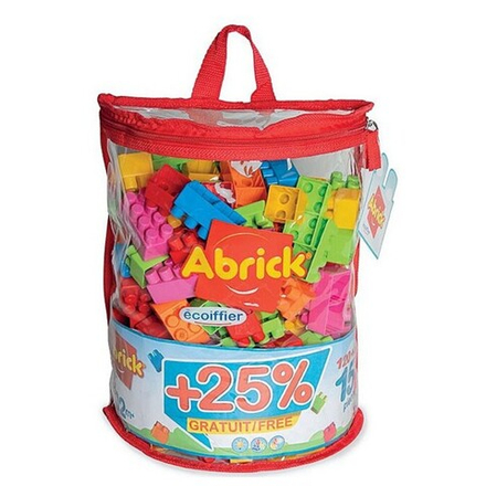 Ecoiffier Abrick - Блоки в пакете +25% в подарок 150 шт. 0839 / артикул   0839  / GTIN 3280250008392