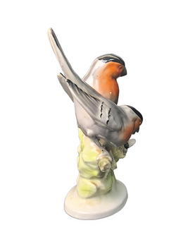 Фарфоровая статуэтка "Снегири" Hutschenreuther
