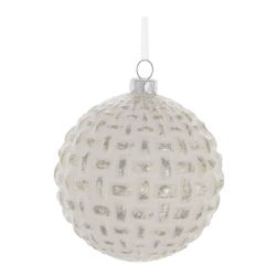 GAEM Украшение новогоднее Шар "Винтаж", D 8 см, L8 W8 H8 см, 2в.