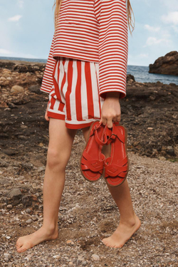 ZARA ШОРТЫ-БЕРМУДЫ В ПОЛОСКУ- LIMITED EDITION, ПОЛОСКИ