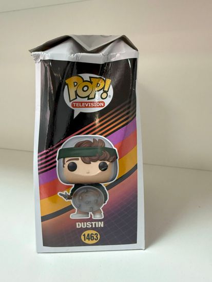Фигурка Funko POP!(мятая коробка) TV Stranger Things S4 Hunter Dustin w/Shield (1463) 72137