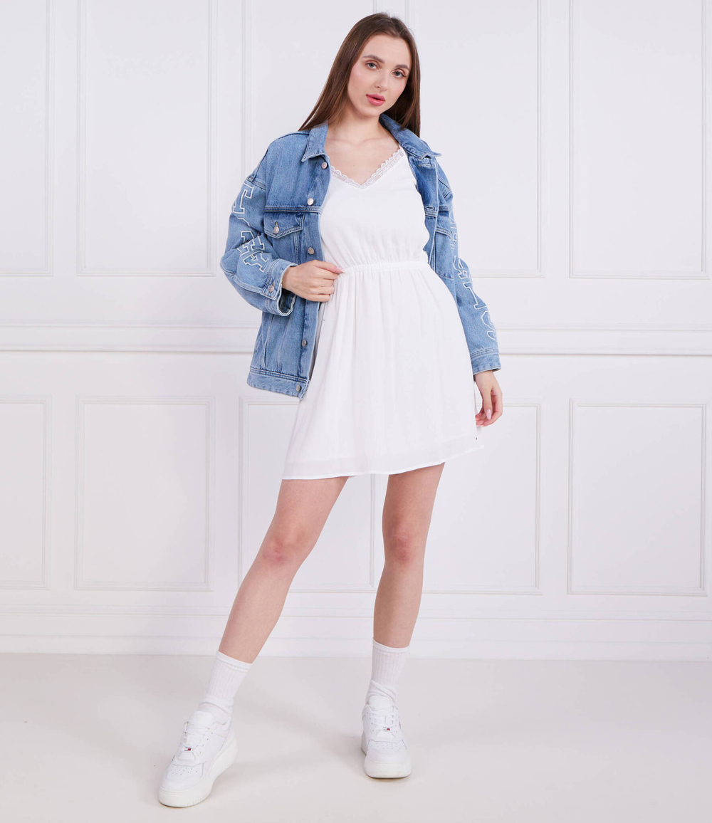 Платье Tommy Jeans - белый(DW0DW15174)