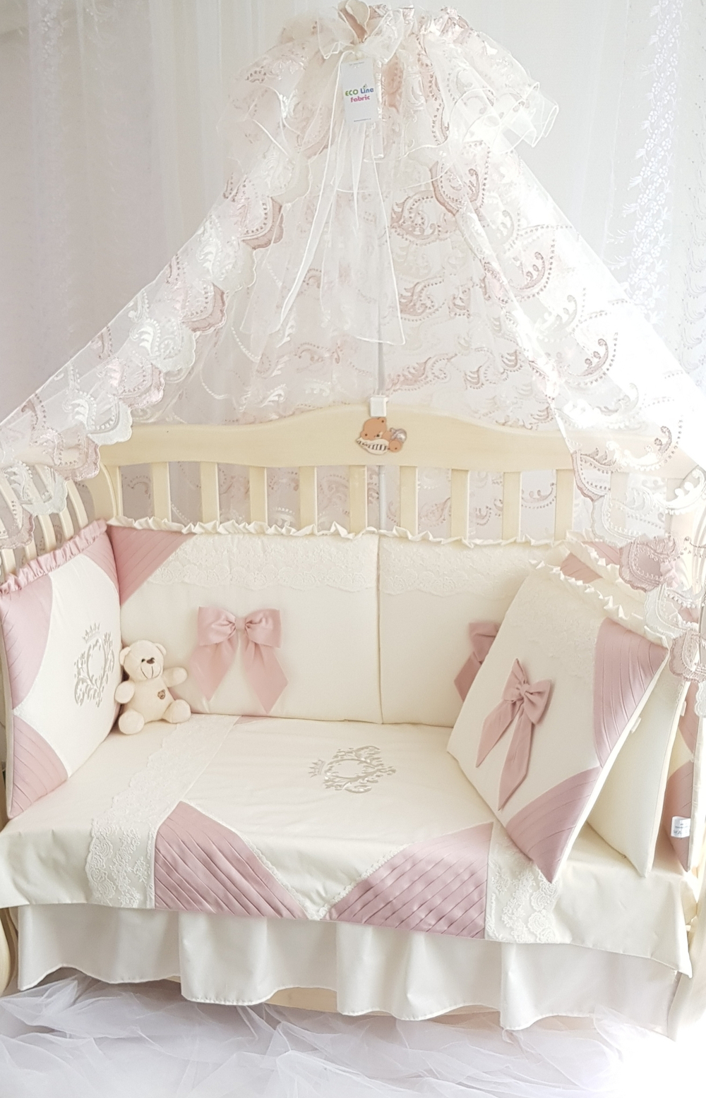 Арт.77752 Набор в кроватку для новорожденных Alicia