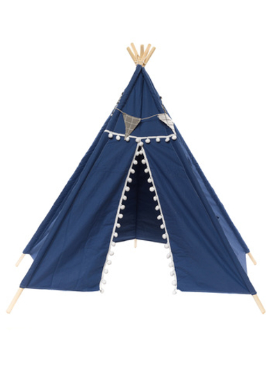 Детская палатка Вигвам Игрокат Команчи темно-синий