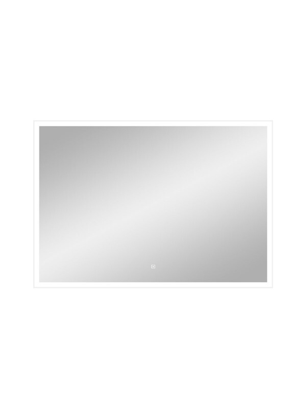 Зеркало "Frame white standart" 800x600