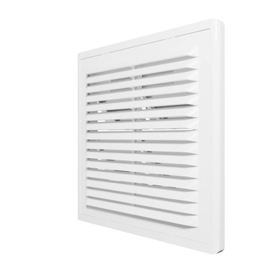 Решетка вентиляционная RBV обр.клапан разъемная 150х150 пластик ERA