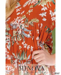 Платье 8614Н-кирпичный Minova