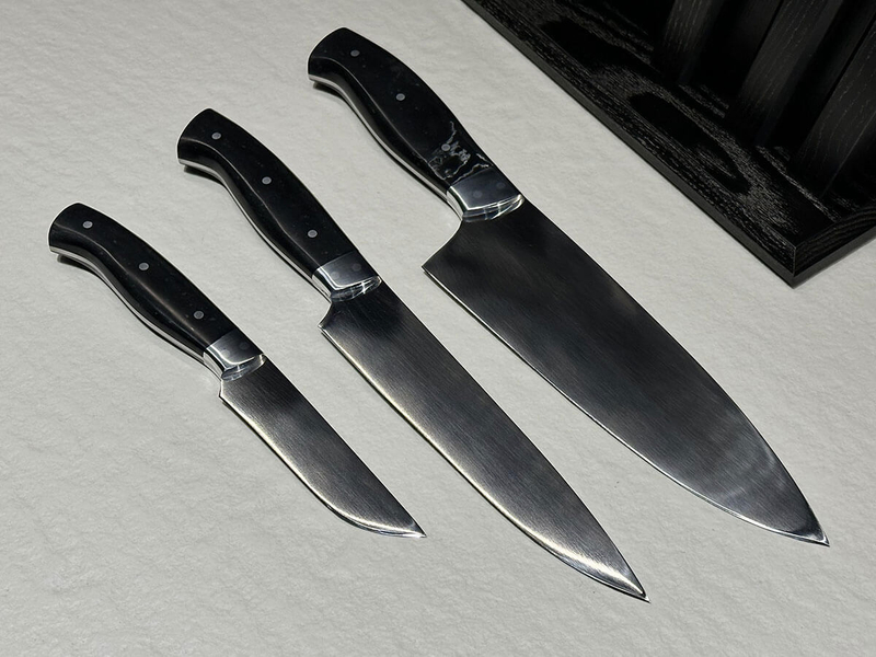 Набор кухонных ножей Knife Black