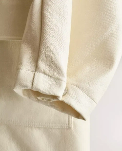 ZARA HOME ВОДОСТОЙКИЙ ПЛАЩ, БЕЛЫЙ