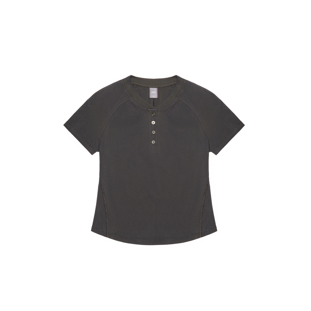 Футболка Blue Monte Henry's Short-Sleeved T-Shirt "Rocky Grey" Women's