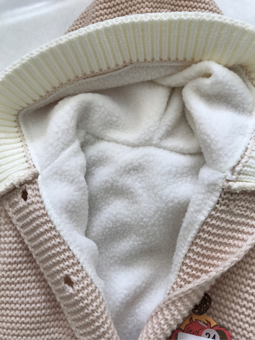 Комбинезон на выписку вязаный "Kids" (Цвет: Черный, Размер: 80)