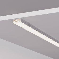 Профиль с экраном ARH-WIDE-H10-2000 ANOD+OPAL (Arlight, Алюминий) 036768