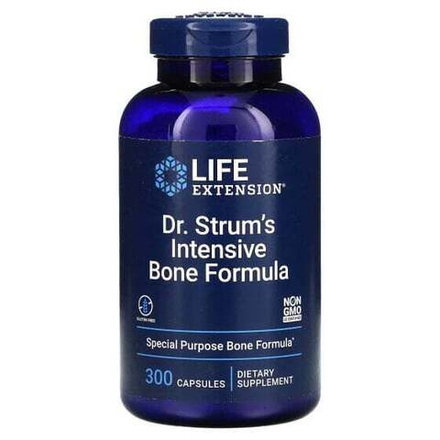 Life Extension, Доктор Strum's Intensive Bone Formula, средство для здоровья костей, 300 капсул