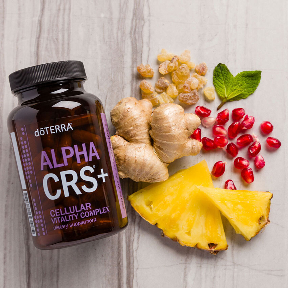 doTERRA Alpha CRS+ Комплекс для повышения клеточной энергии, 120 капсул