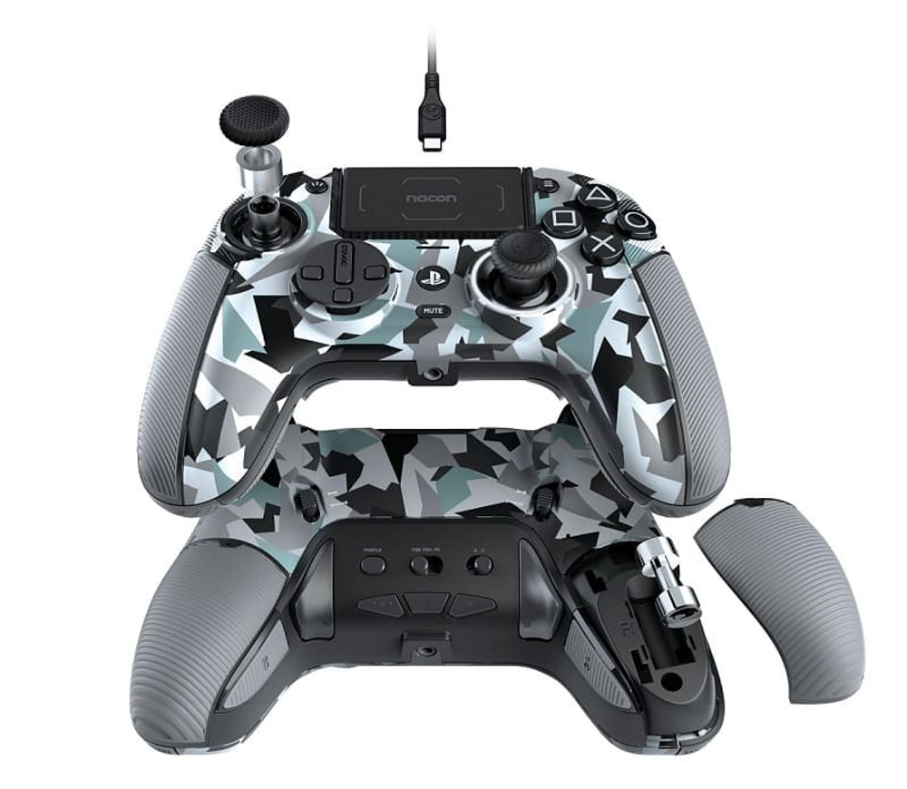 Беспроводной геймпад Nacon Revolution 5 Pro Arctic Camo (Арктический камуфляж) для PlayStation 5/4