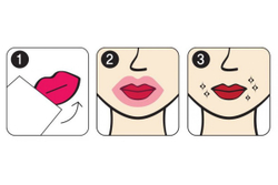 Beauugreen Hydrogel Glam Lip Mask Rose гидрогелевые патчи для губ с розой